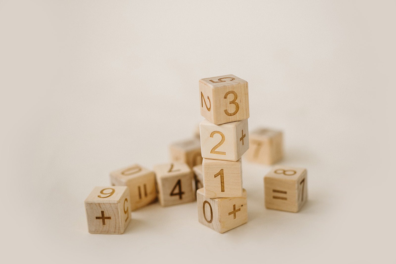 wooden number blocks – House of Little Wonders