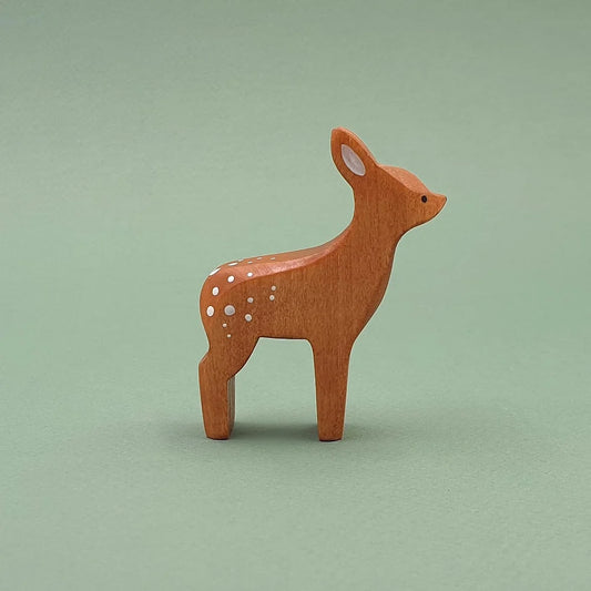 wooden fawn