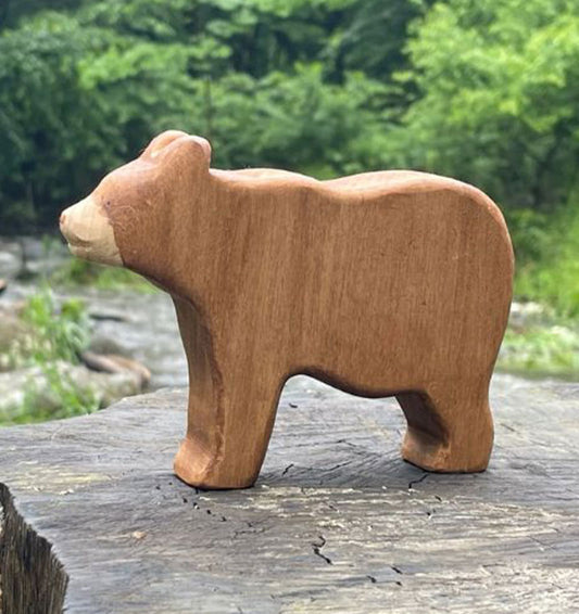 wooden bear