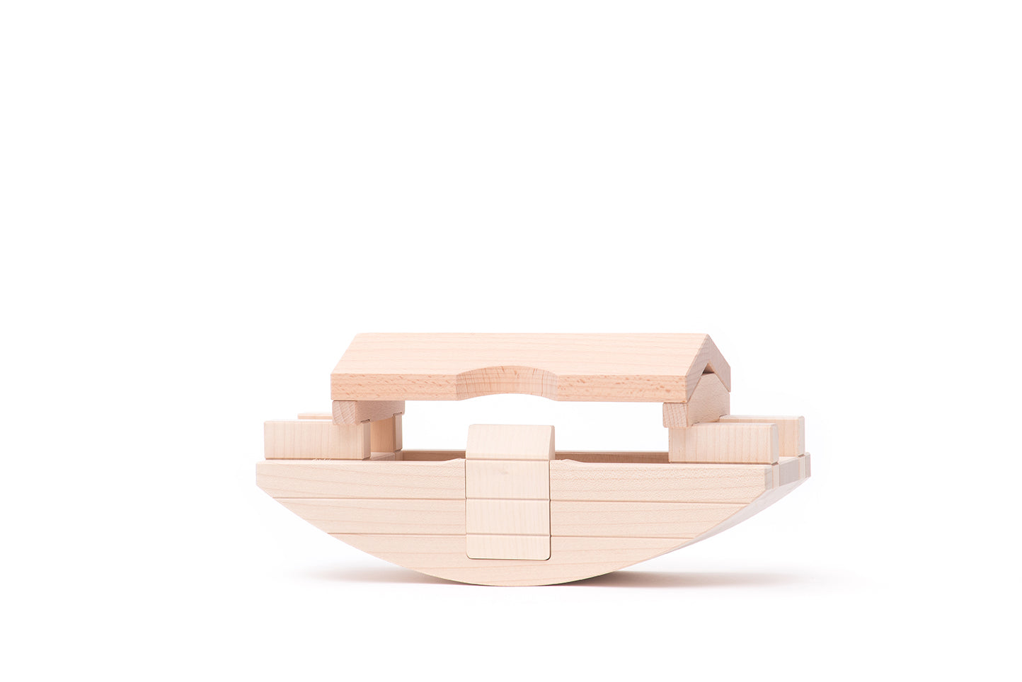 wooden noah's ark set