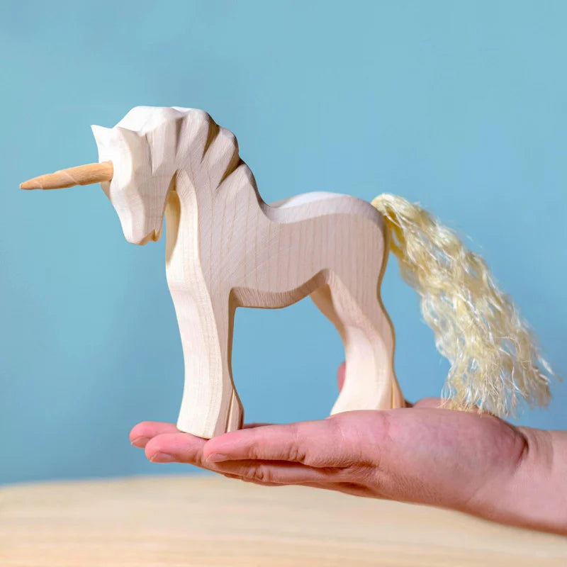 wooden unicorn