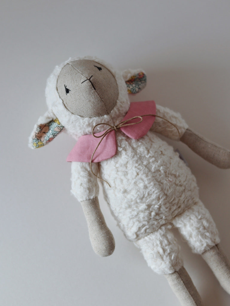 small sheep doll
