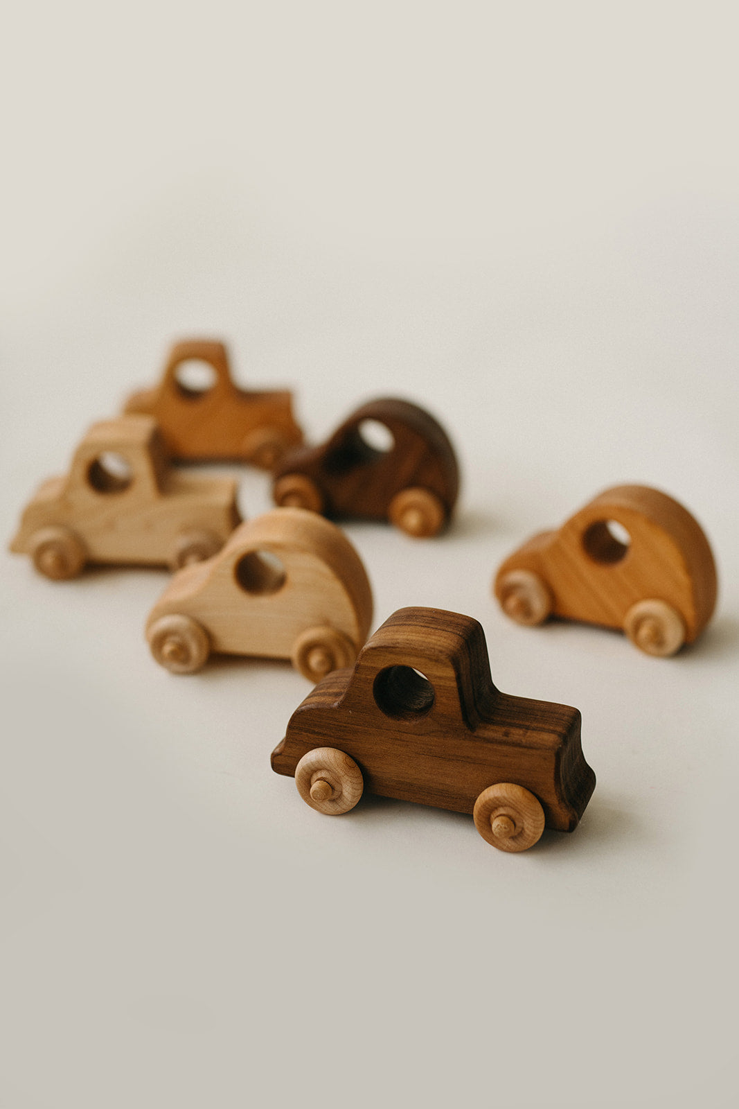 wooden thick truck